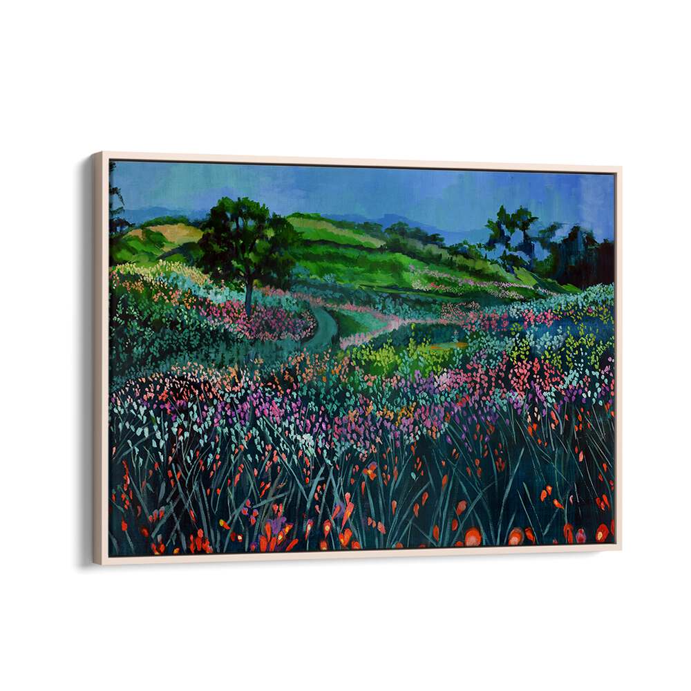 FIELDS OF FLOWERS , LANDSCAPE PAINTINGS