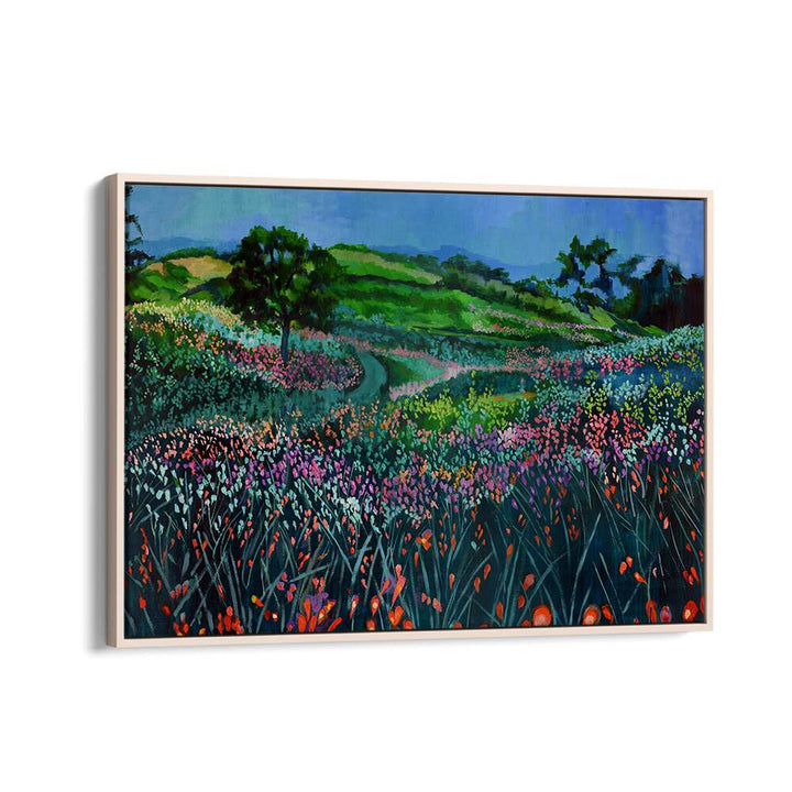 FIELDS OF FLOWERS , LANDSCAPE PAINTINGS