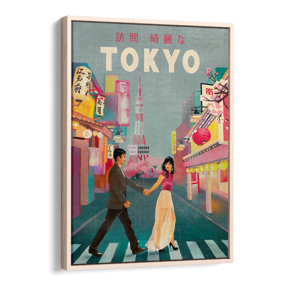 TOKYO JAPAN TRAVEL ART BY THE WHISKEY GINGER ,TRAVEL POSTERS