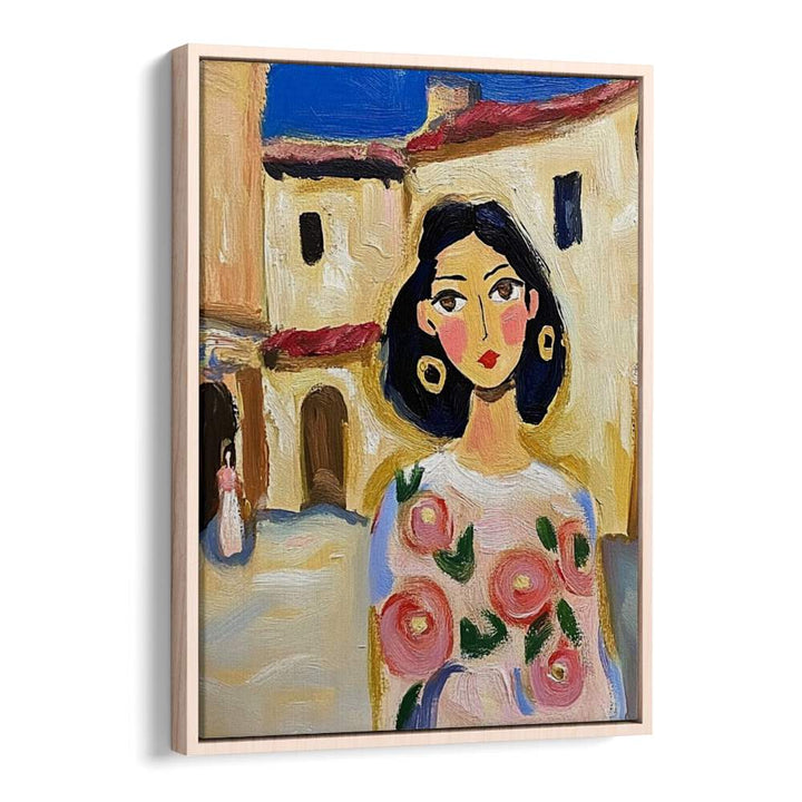Bright and colorful art featuring the SPAIN GIRL, showcasing vibrant Spanish culture and style. Perfect for your collection.