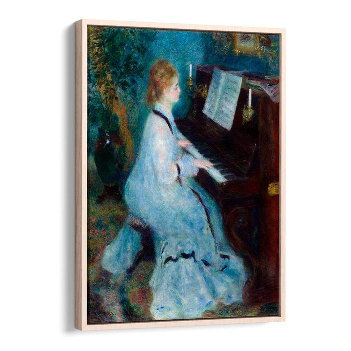 WOMAN AT THE PIANO (1875–1876) , VINTAGE PAINTINGS