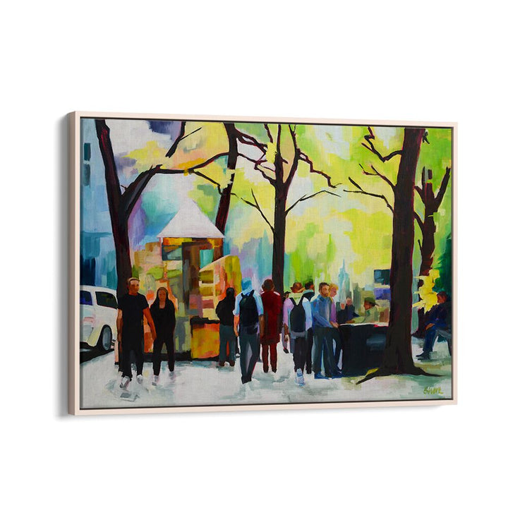 SUNDAY IN NEW YORK , LANDSCAPE PAINTINGS