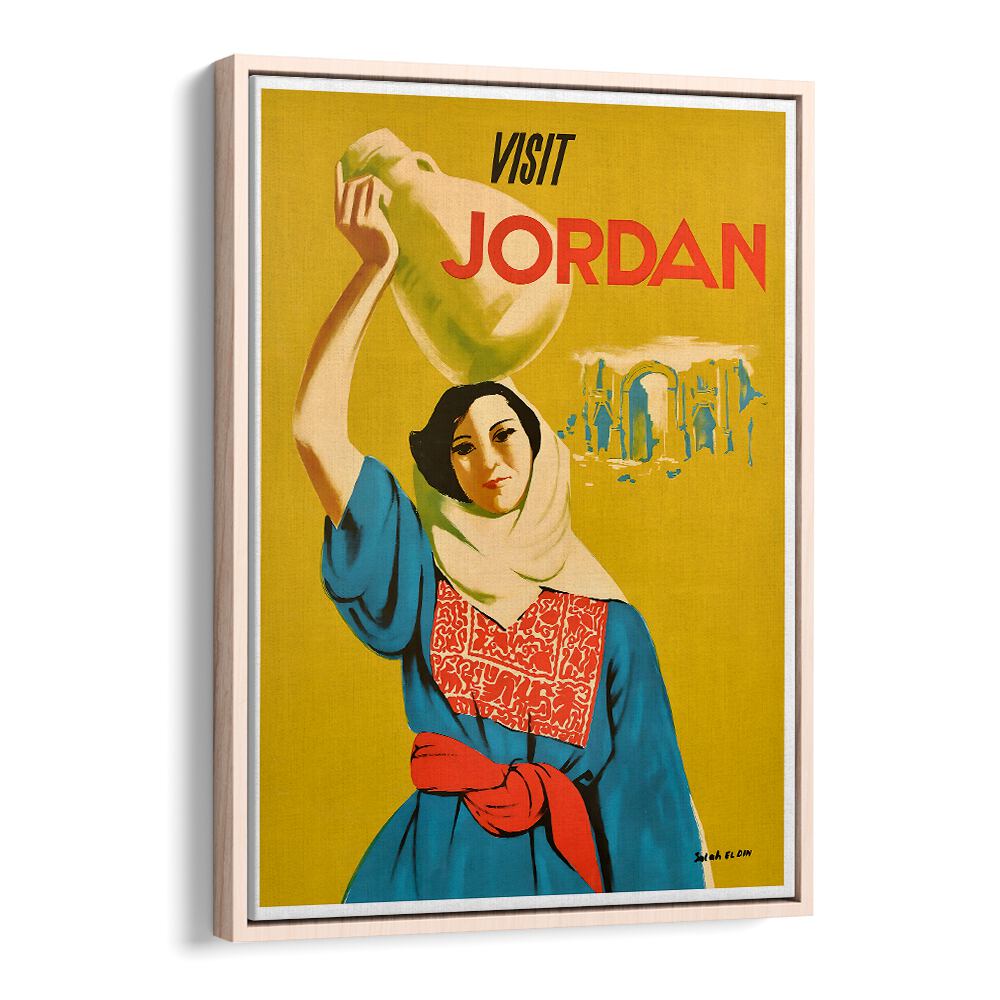 Explore the beauty of Jordan with VISIT JORDAN, VINTAGE TRAVEL POSTERS showcasing rich culture and landscapes.