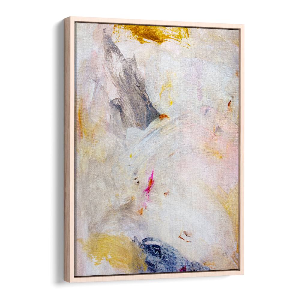 Grace I, abstract paintings with soft colors and textures, perfect for enhancing modern interiors.