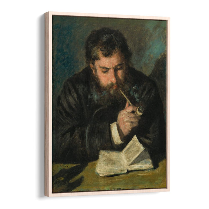 CLAUDE MONET (1872) BY PIERRE-AUGUSTE RENOIR , VINTAGE PAINTINGS