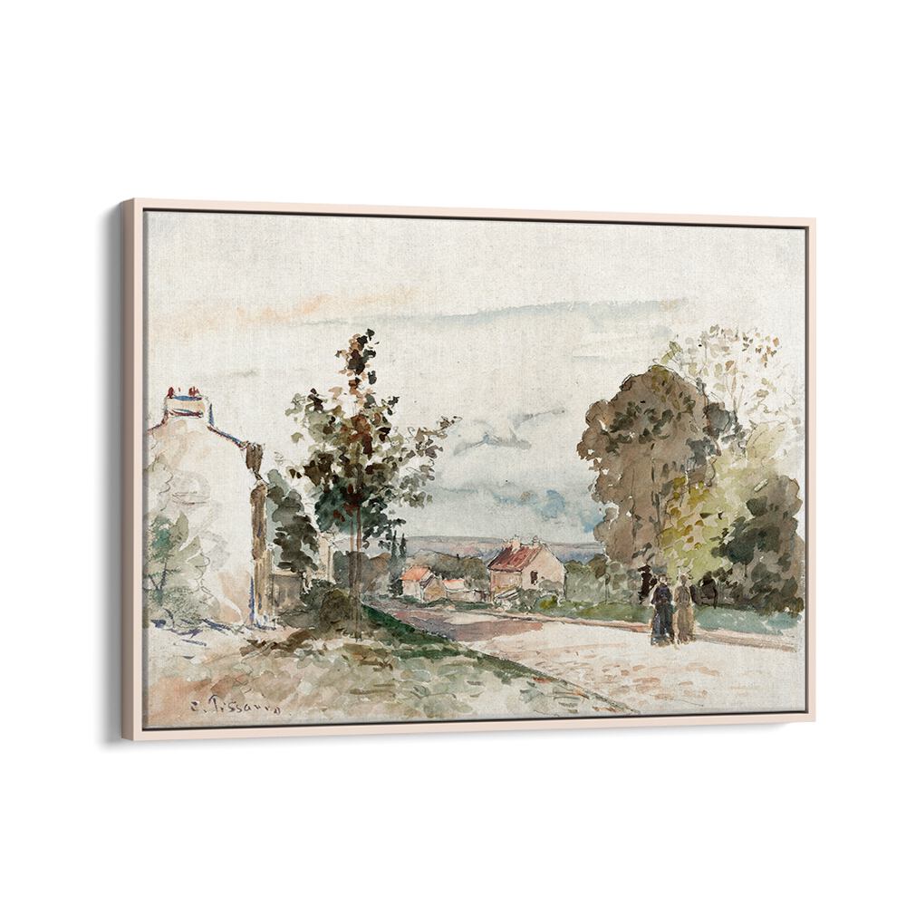 THE ROAD FROM VERSAILLES TO LOUVECIENNES (CA. 1872) , VINTAGE PAINTINGS