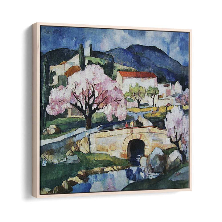 Delight in the beauty of CHERRY BLOSSOMS, showcasing vibrant pink blooms against a serene landscape. Perfect for spring decor.
