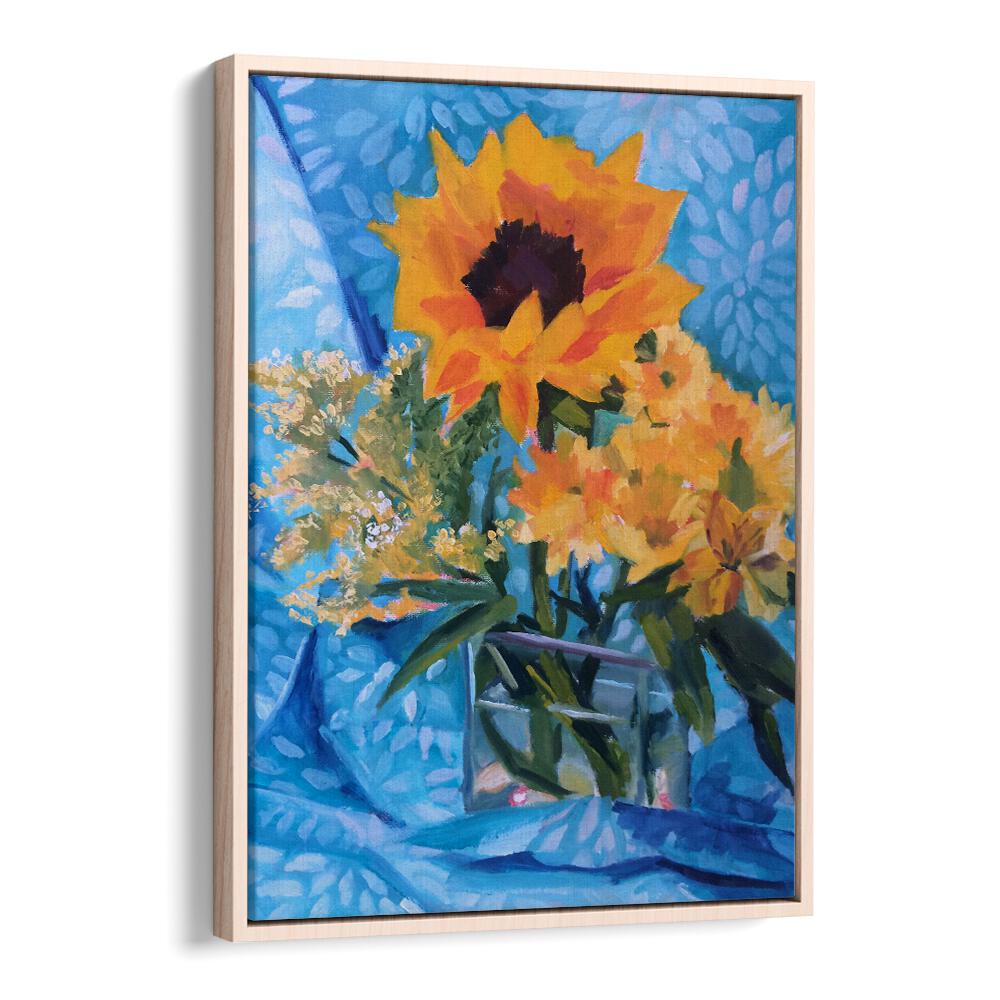 SUMMER FLOWERS , LANDSCAPE PAINTINGS