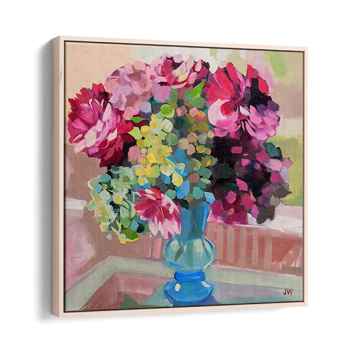 Vibrant SOUTH CAROLINA, FLORAL FLOWER PAINTINGS showcase stunning abstract blooms, perfect for brightening any space.