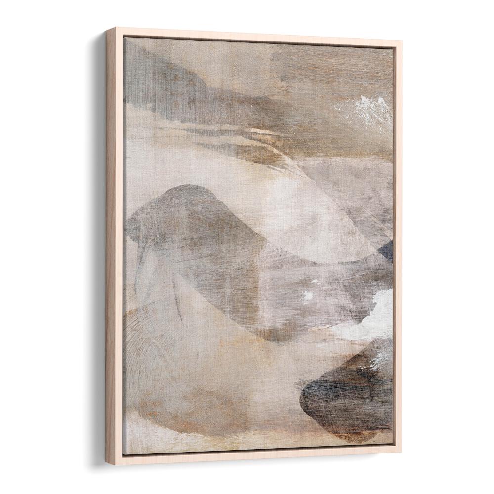 Elegant LAYERS Abstract Paintings featuring soft hues and textures, perfect for enhancing your living space.