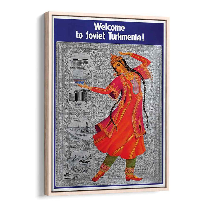 TURKMENIA , VINTAGE TRAVEL POSTERS