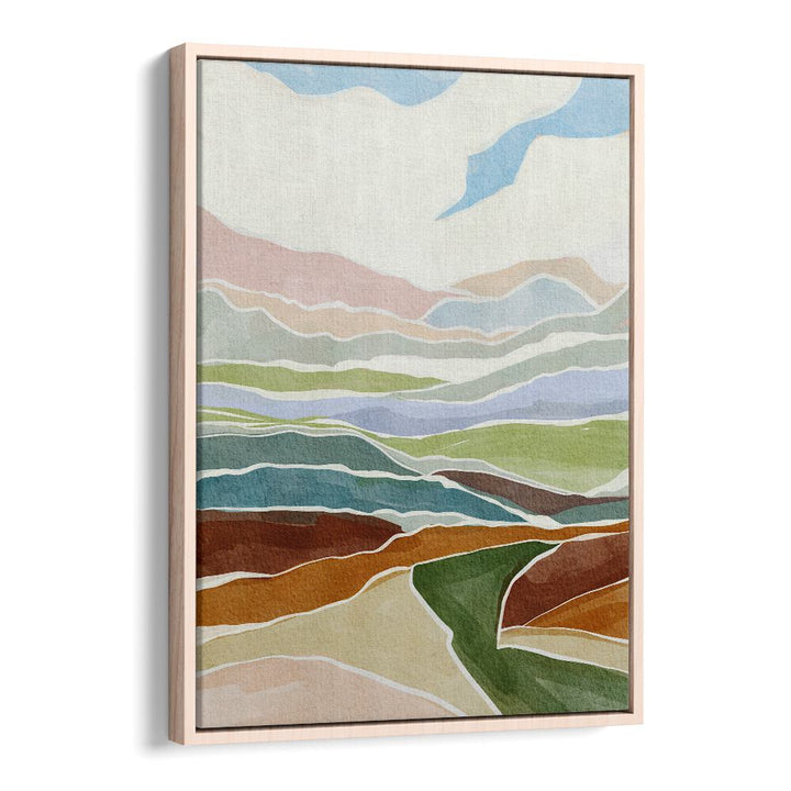 WARM AND COOL , LANDSCAPE PAINTINGS