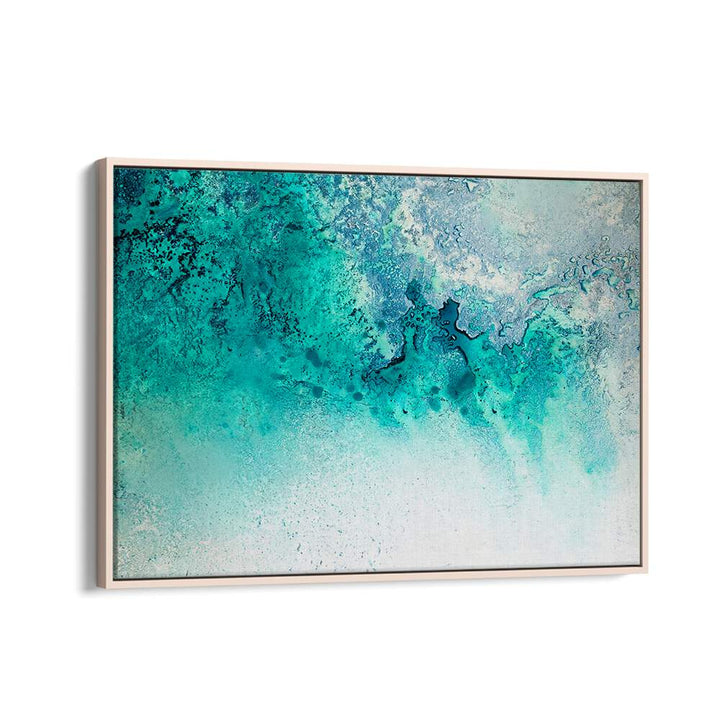 Transform your space with TURQUOISE WHISPERING, ABSTRACT PAINTINGS, showcasing vibrant turquoise elegance.