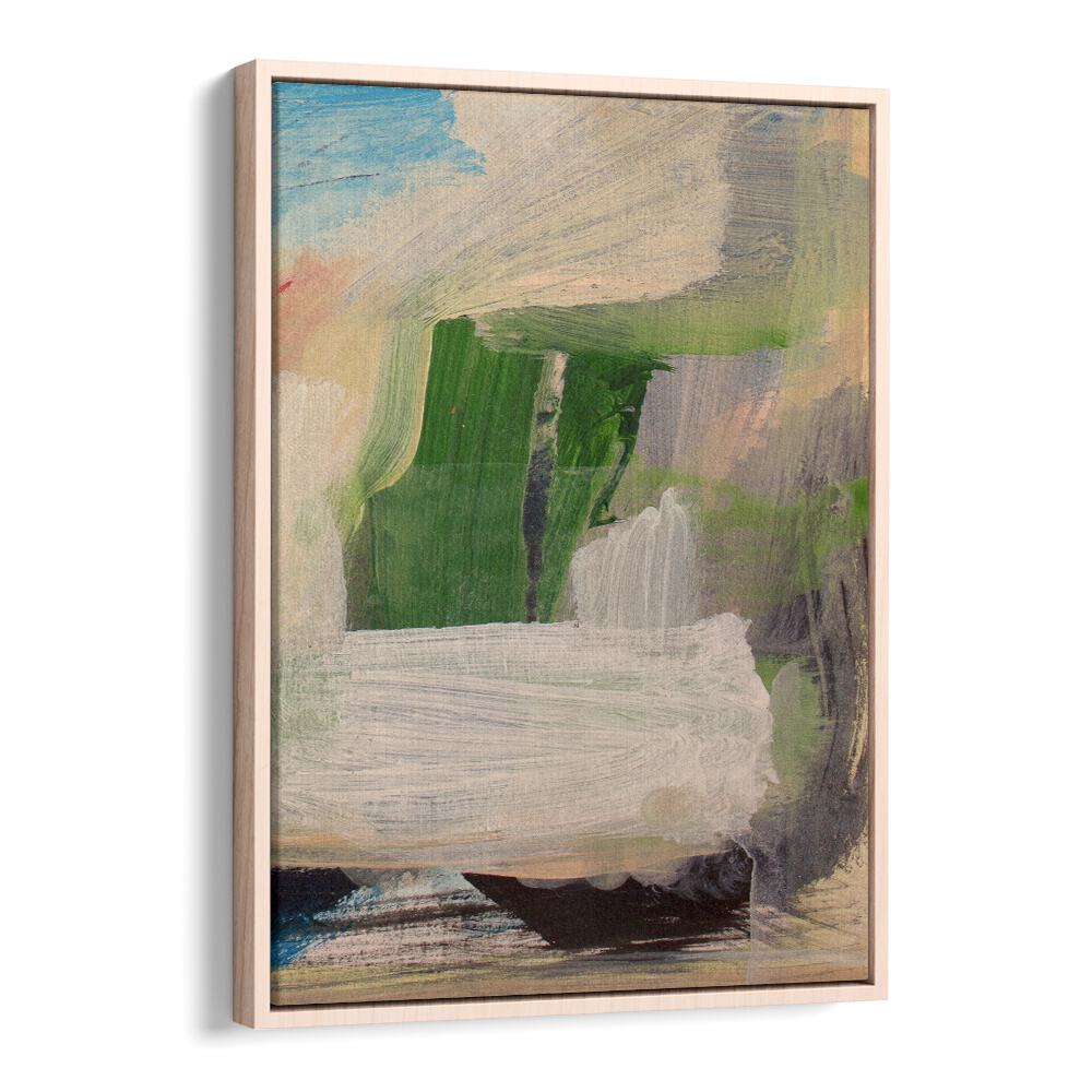 Serene Brushstrokes, abstract paintings showcasing vibrant colors and expressive textures for modern decor.