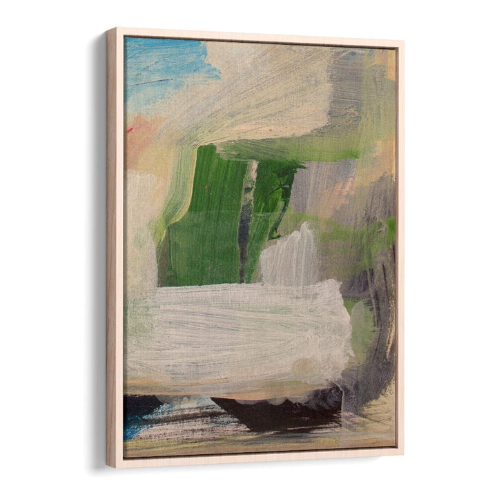 Serene Brushstrokes, abstract paintings showcasing vibrant colors and expressive textures for modern decor.