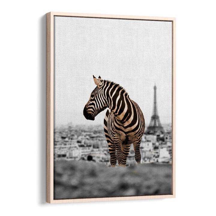 Zebra artwork from the NO WAY HOME, ANIMAL PAINTINGS collection, blending adventure with elegant design.