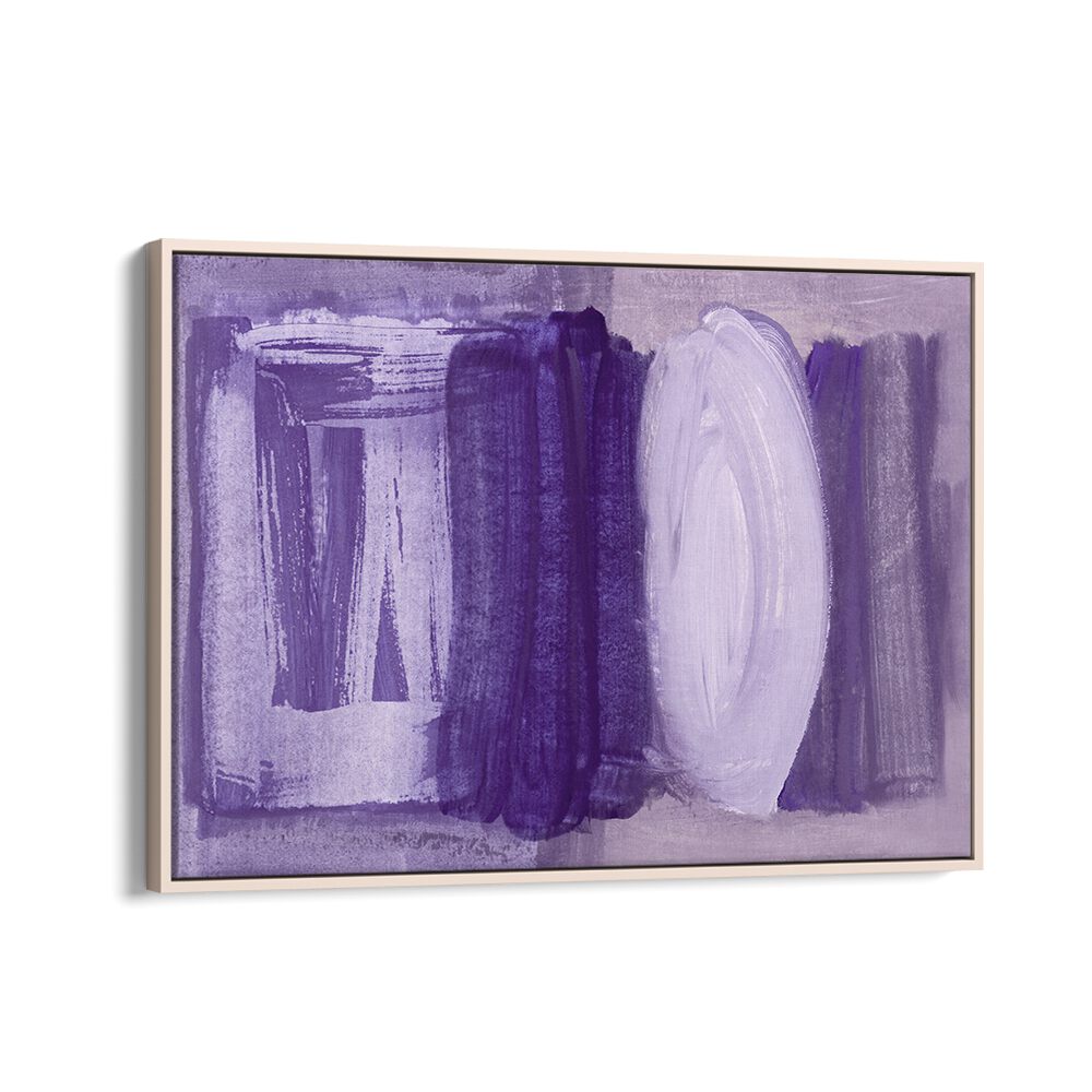 Transform your space with BRUSHSTROKES SOFT PURPLE, ABSTRACT PAINTINGS featuring serene hues for tranquil décor.
