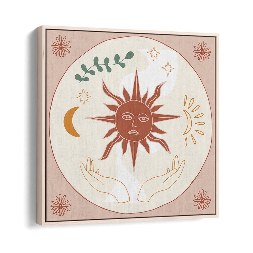 Stylish SUN OUL HEALING, ZODIAC poster featuring sun and celestial designs for your wellness journey.