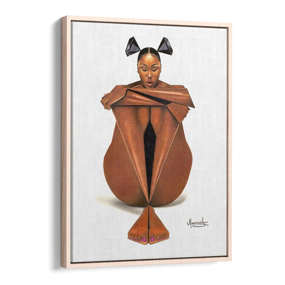 Elegant BLACKDIAMOND, PORTRAITS featuring a striking figurative illustration, perfect for art enthusiasts.