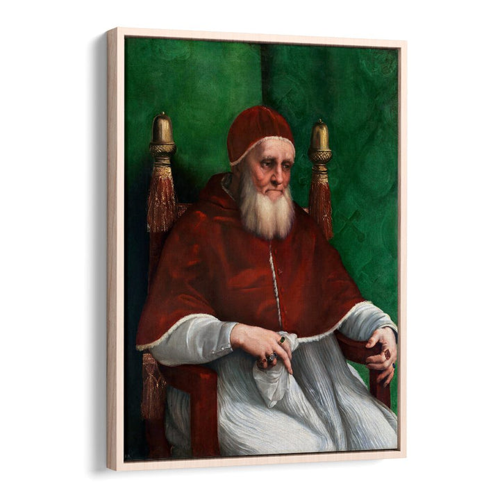 PORTRAIT OF POPE JULIUS II (1511) BY RAPHAEL RAFFAELLO , VINTAGE PAINTINGS