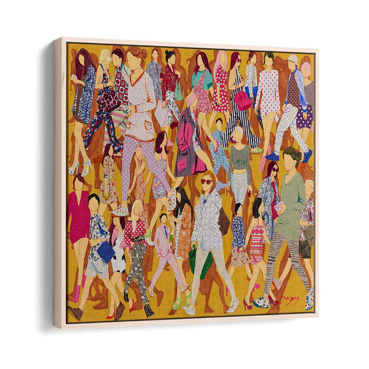 Colorful CITIZEN, FASHION POSTERS featuring diverse models showcasing vibrant styles and trends in fashion.