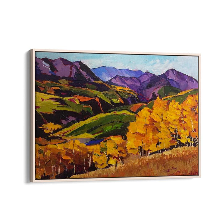COTTON WOODS , LANDSCAPE PAINTINGS