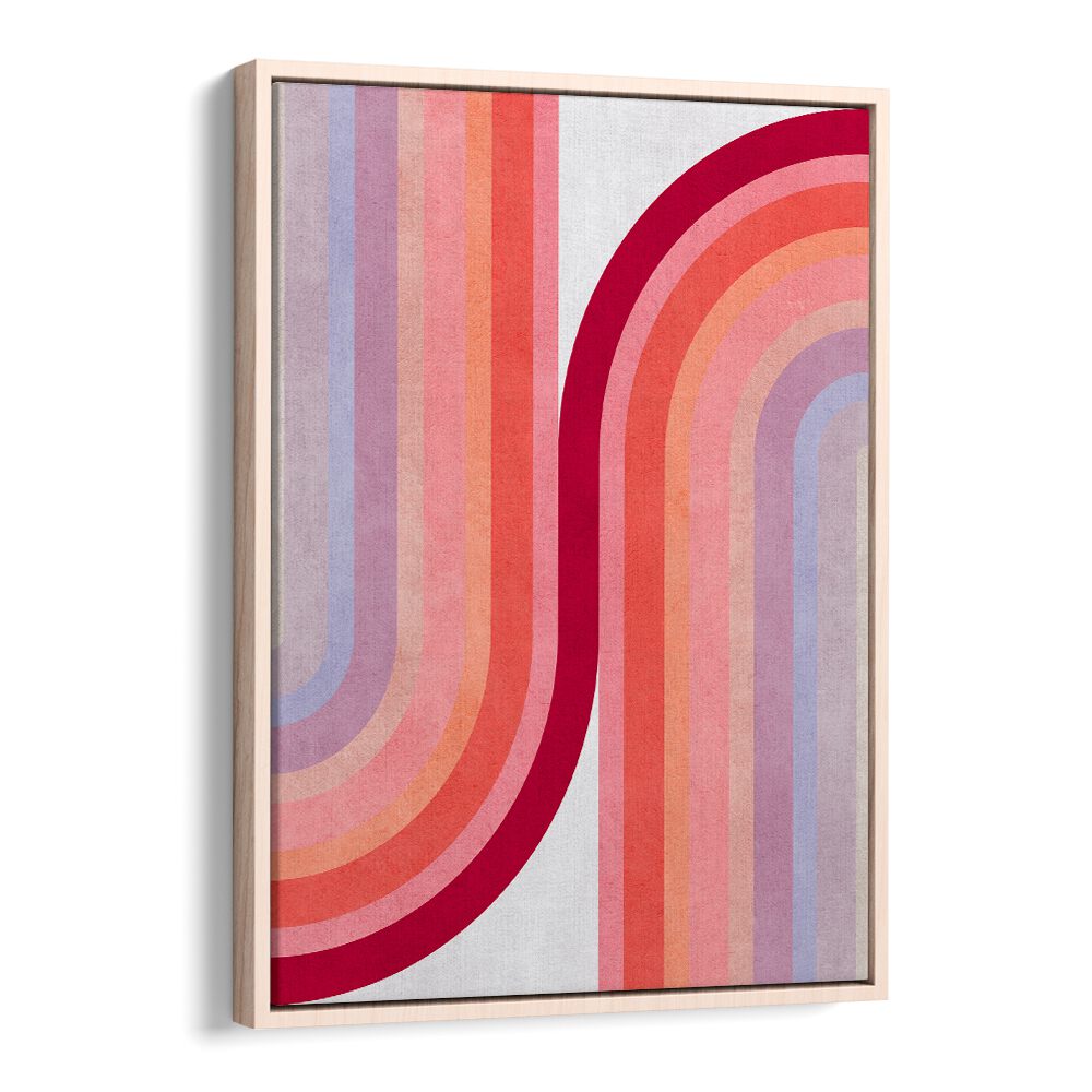 Vibrant CURVED LINES, GEOMETRIC ART PRINTS showcasing colorful, flowing designs that energize any space.