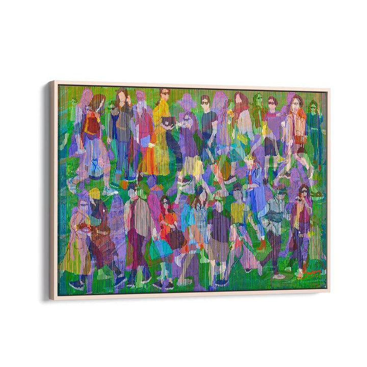 Vibrant CITIZEN II, FASHION POSTERS showcase stylish figures in a colorful urban scene, enhancing any modern decor.