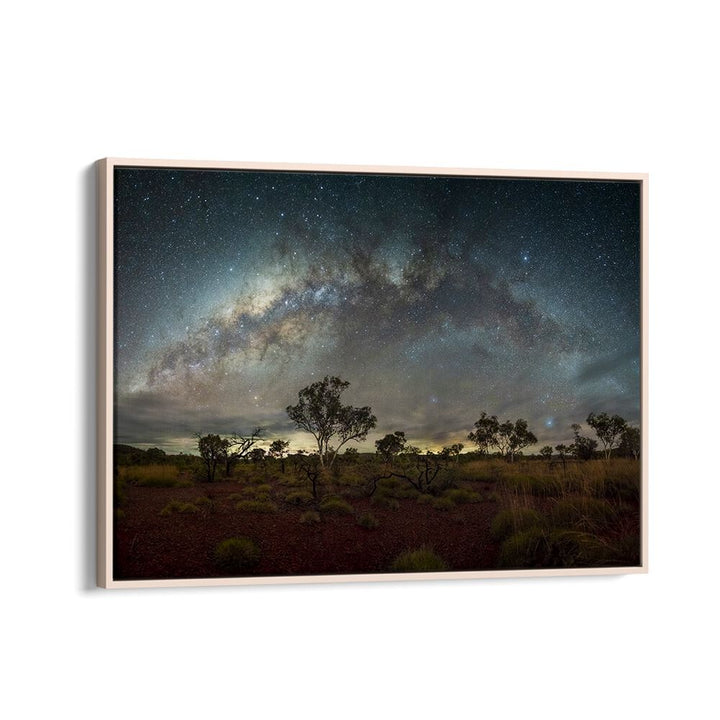 Stunning RED HORIZON - WESTERN AUSTRALIA, PHOTOGRAPHY PRINTS showcasing the Milky Way over the Australian Outback.