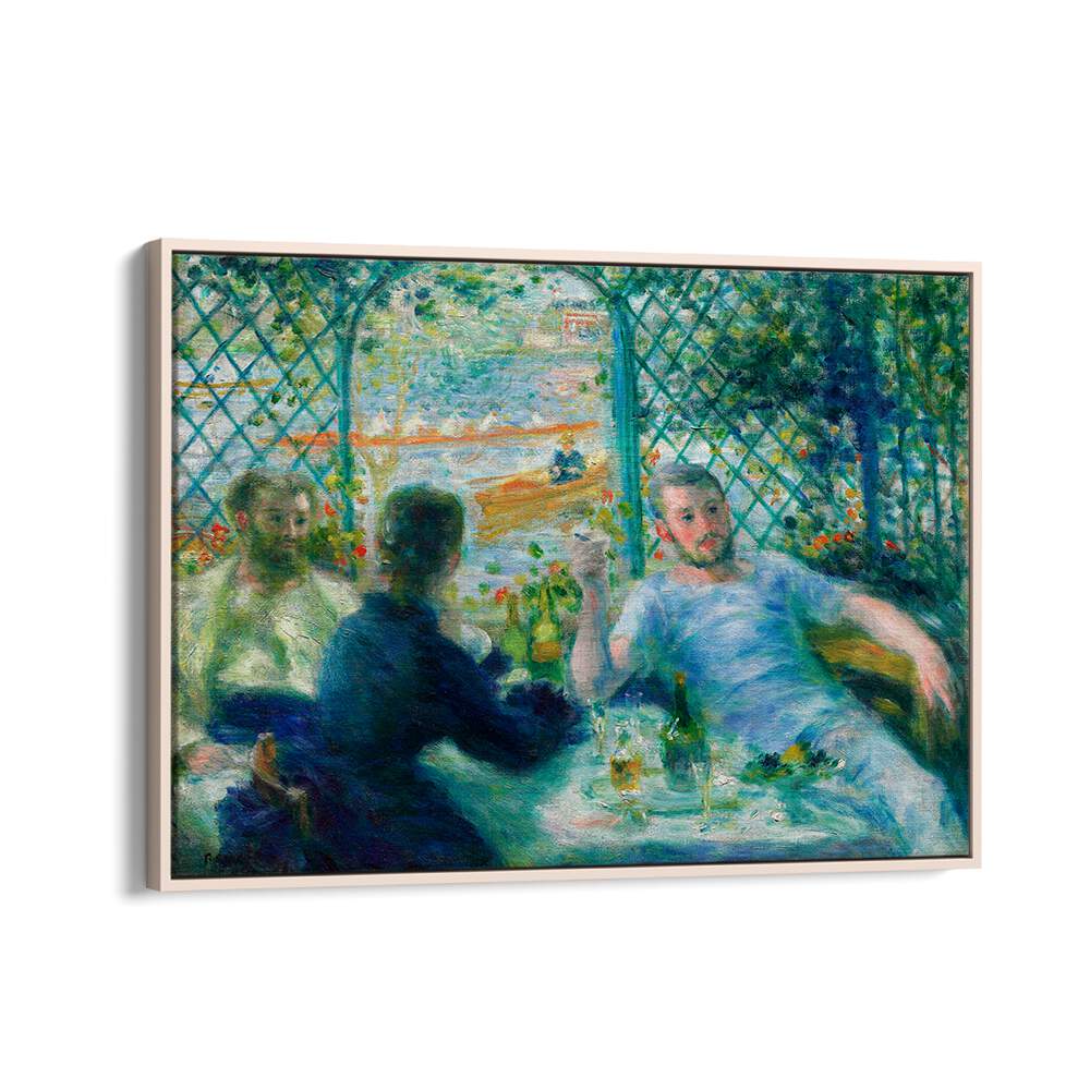 LUNCH AT THE RESTAURANT FOURNAISE : THE ROWERS’ LUNCH (1875) , VINTAGE PAINTINGS