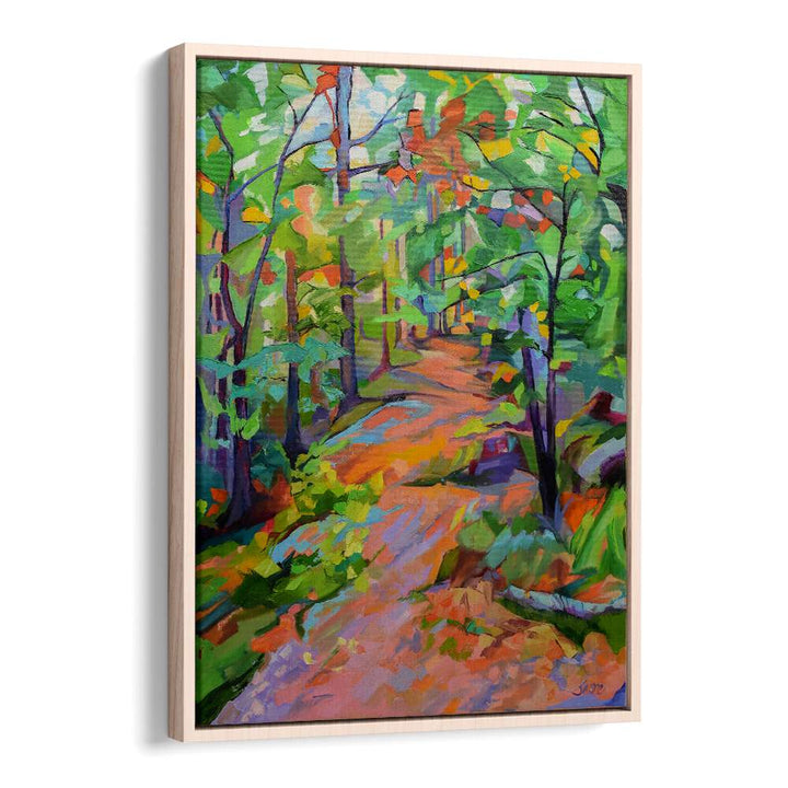 FOREST WALK , LANDSCAPE PAINTINGS