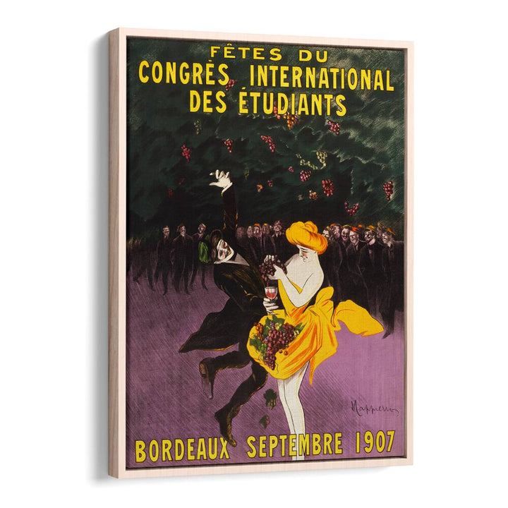 CELEBRATIONS OF THE INTERNATIONAL STUDENT CONGRESS, BORDEAUX (1907) , VINTAGE PAINTINGS