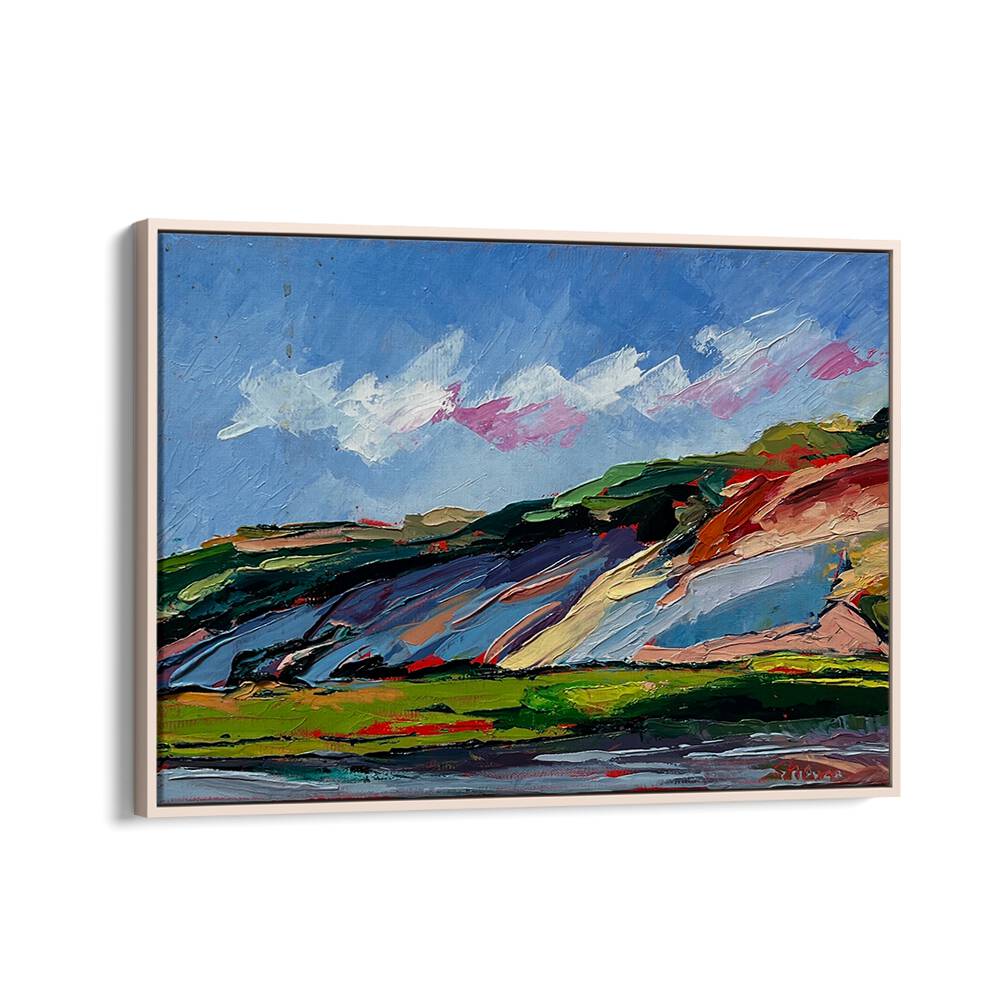 COLORFUL DUNES , LANDSCAPE PAINTINGS