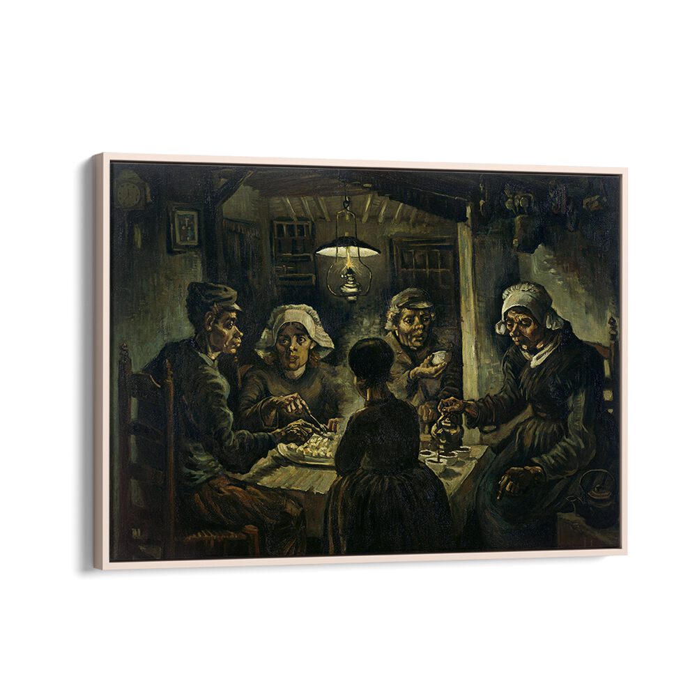 VINCENT VAN GOGH'S THE POTATO EATERS (1885), VINTAGE PAINTINGS