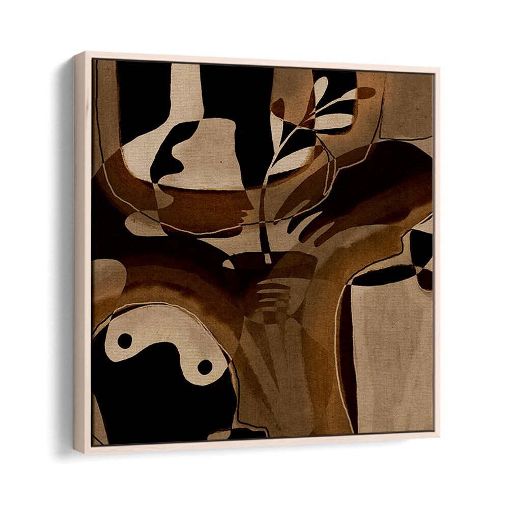 Artistic representation of BECOMING IV, ABSTRACT PAINTINGS, showcasing transformative themes of self-discovery and growth.
