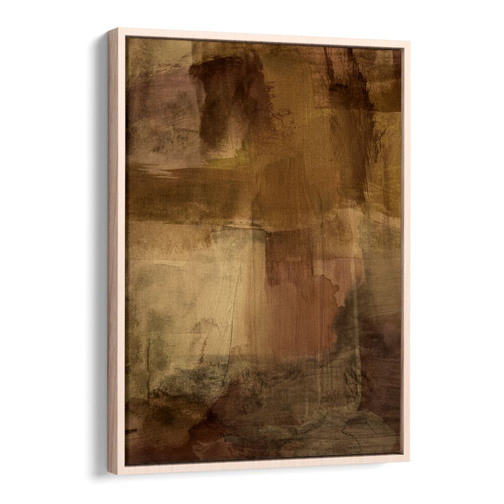 Rich, earthy tones in YESTERDAY'S WISHES, ABSTRACT PAINTINGS create a serene ambiance for any space.