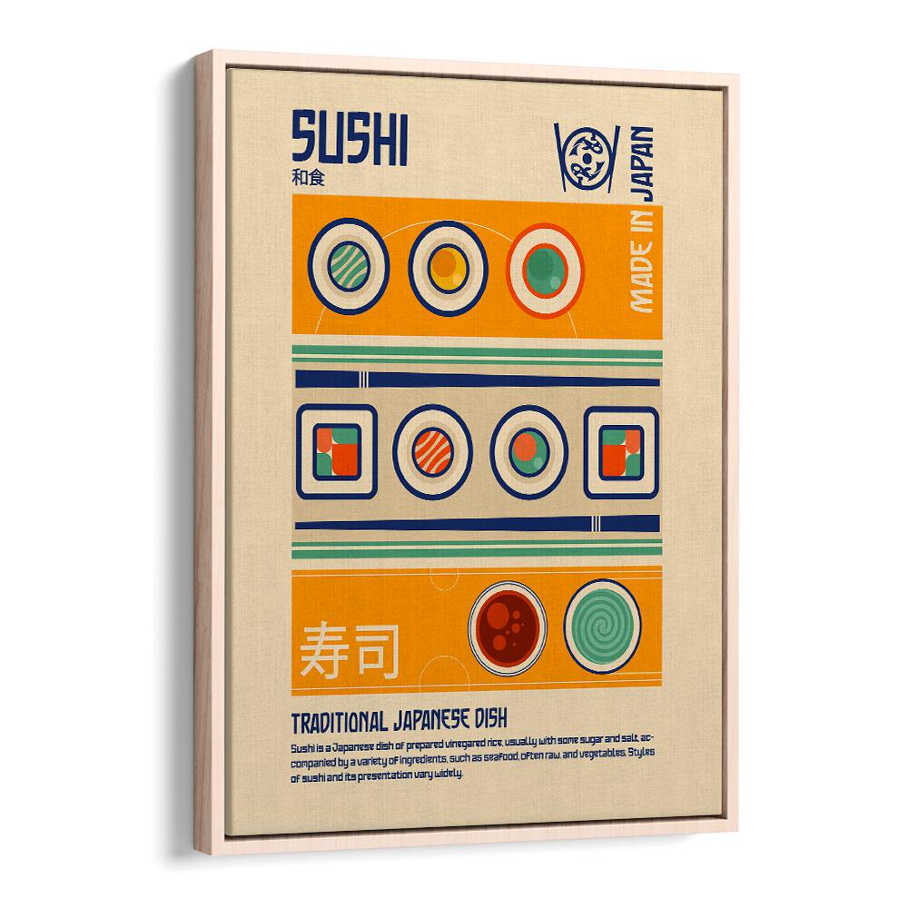 SUSHI, BAR & CAFE ART showcasing vibrant sushi designs for a unique dining experience. Perfect for sushi lovers.