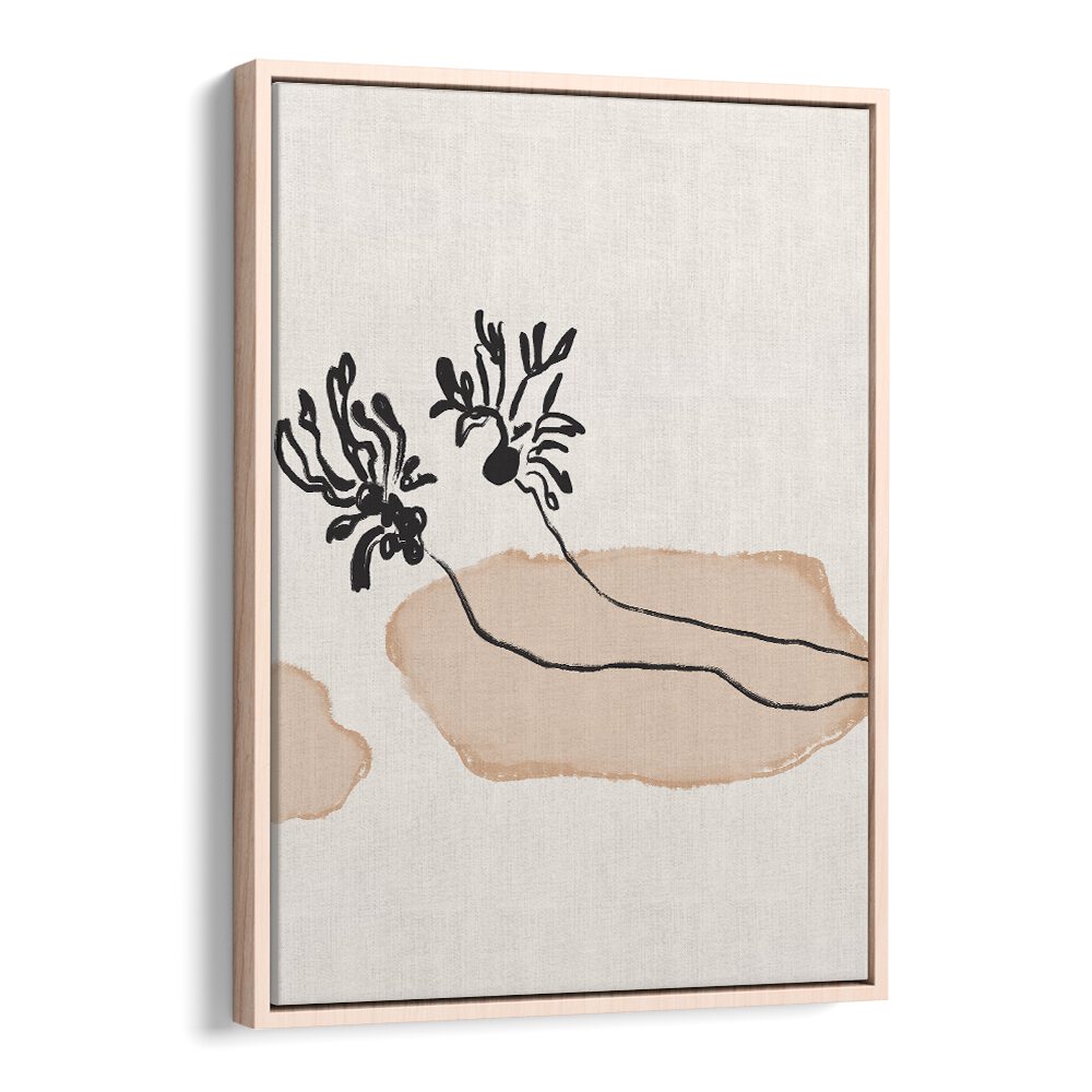 Discover the elegance of LEAVES NO I, FLORAL FLOWER PAINTINGS, featuring intricate floral designs for your decor.
