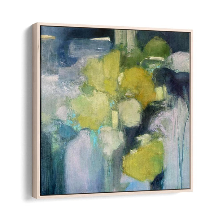Transform your space with HIDDEN GARDEN, ABSTRACT PAINTINGS, a serene artwork capturing nature's essence.