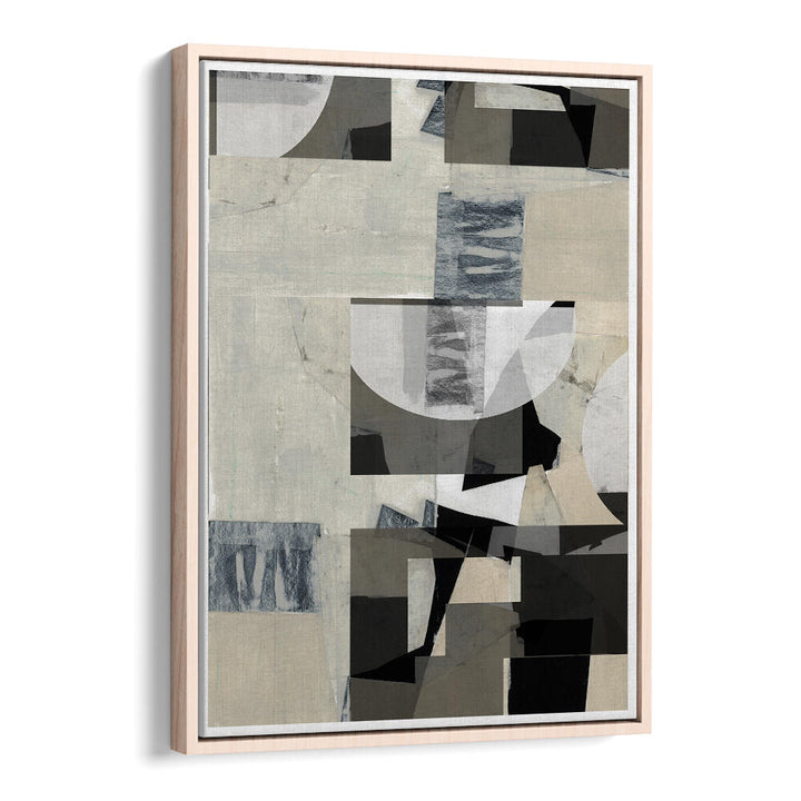 Elevate your decor with MONOCHROME COMPOSITION NO III, ABSTRACT PAINTINGS, showcasing modern artistry in neutral tones.