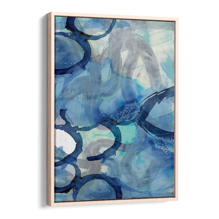 Captivating BLUE ABSTRACT SWIRLS 2, ABSTRACT PAINTINGS, vibrant hues perfect for transforming your space.