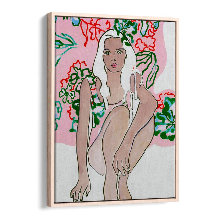 Elegant artwork from VENUSIAN SUMMER, PORTRAITS & FIGURATIVE ILLUSTRATIONS, showcasing human form and emotion.