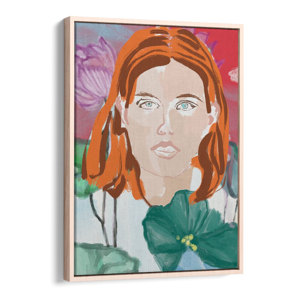 Vibrant artwork showcasing SPACE AGE FACES, PORTRAITS with bold colors and captivating design from a unique collection.