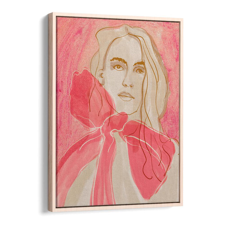 Stunning ETHERAL RED, PORTRAITS artwork featuring a captivating figure and vibrant hues, perfect for any space.