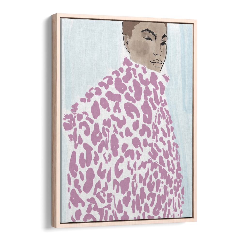 Elegant PINK COAT, PORTRAITS artwork showcasing vibrant illustrations and emotional storytelling in a stunning design.