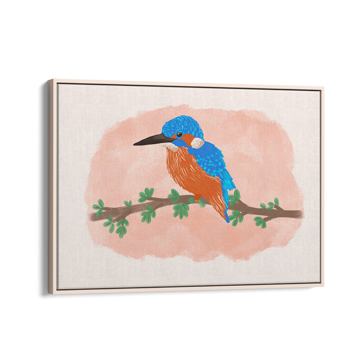 KINGFISHER II , ANIMAL PAINTINGS