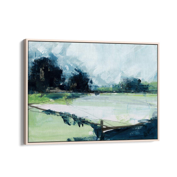 Serene landscape painting from the A QUIET REFLECTION , LANDSCAPE PAINTINGS collection, enhancing any living space.