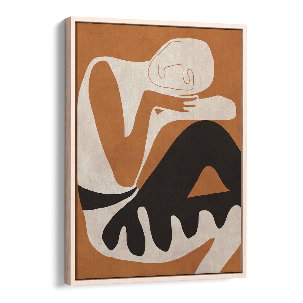 Transform your space with the ABSTRACT ART FIGURE, BOHO ART PAINTINGS, showcasing elegant bohemian vibes.