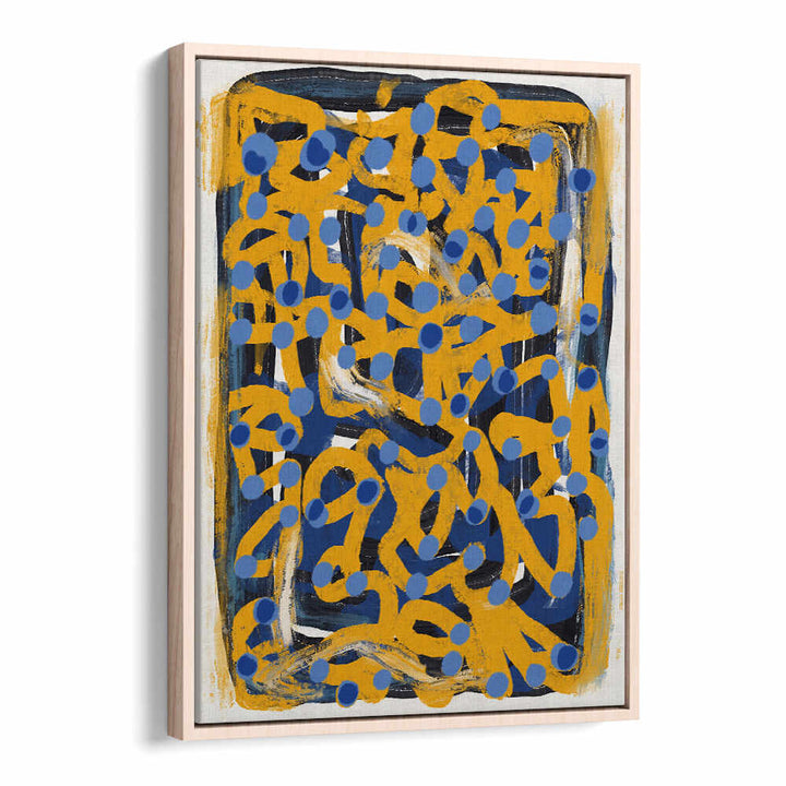 BLUE POLKA DOT , ABSTRACT PAINTINGS