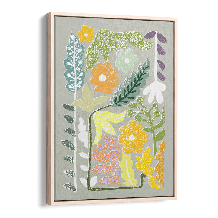 ABSTRACT FLORAL GARDEN